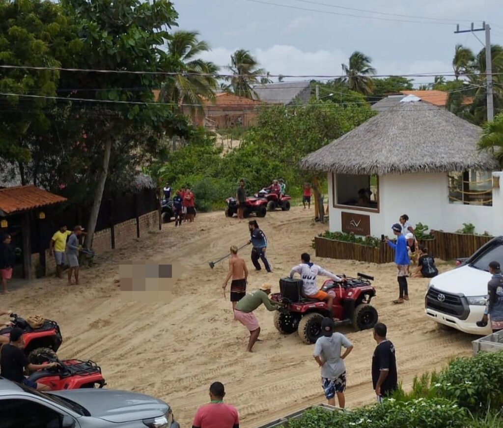 Dois turistas são atingidos por fio de alta tensão no vilarejo de Atins nos Lençóis Maranhense