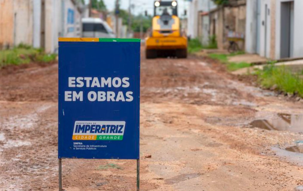 Gestão Rildo Amaral intensifica recuperação de ruas nos bairros de Imperatriz